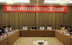 全國認(rèn)證認(rèn)可標(biāo)準(zhǔn)化技術(shù)委員會（SAC／TC261）二屆